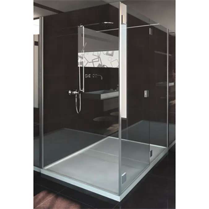 black-shower-trays - Cosentino