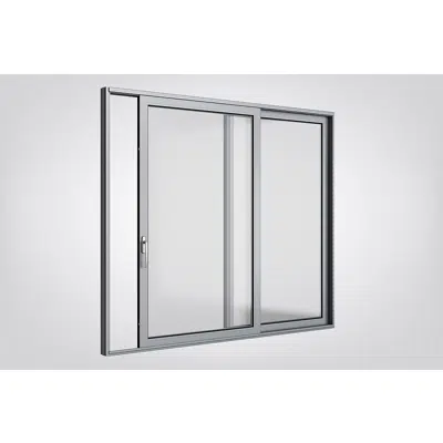 Image for Sliding patio doors with the Roto Patio Lift hardware system