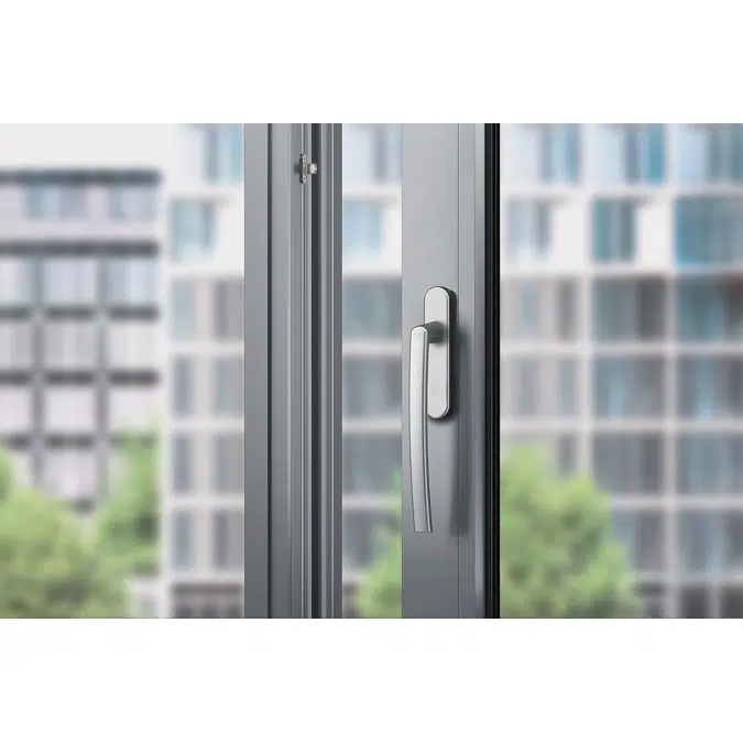 Sliding patio doors with the Roto Patio Lift hardware system