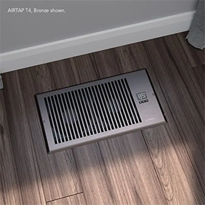 AC Infinity AIRTAP T6, Quiet Register Booster Fan with Thermostat Control. Heating Cooling AC Vent. Fits 6” x 12” Register Holes.