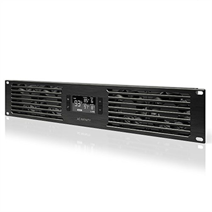 BIM objects - Free download! AC Infinity CLOUDPLATE T7-N, Rack Mount ...