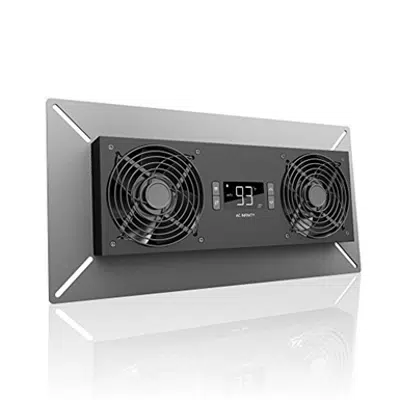 kép a termékről - AC Infinity AIRTITAN T8, Crawlspace Basement Ventilator Fan, with Temperature and Dehumidistat Controller, IP-44 Rated, Exhaust