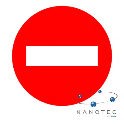 Imagem para R-101 No entry Road sign in Fibreglass reinforced polymer composite (NANOTEC)}