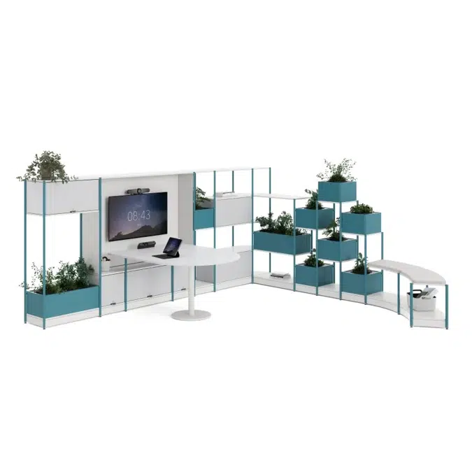 Steelcase Flex Active Frames | Office Dividers and Storage