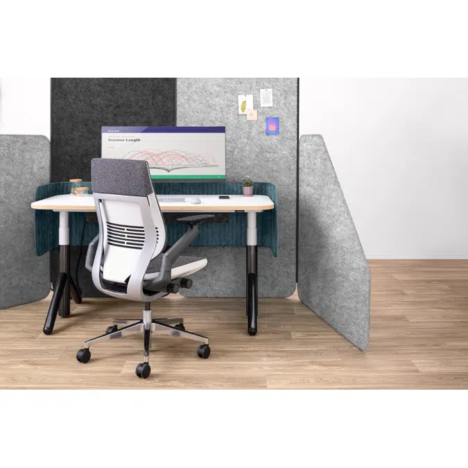 Steelcase Flex Free Standing Office Screen | Acoustic Panel and Room Divider