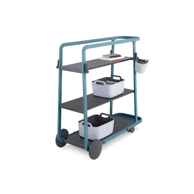Steelcase Flex Carts | Mobile Office Cart & Whiteboard Storage