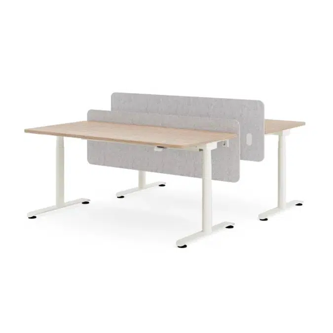 Divisio® Light Desk Privacy & Modesty Screen for Possilio Desk