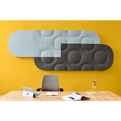 Obrázek pro Truchet Sound Absorbing Acoustic Tiles & Wall Panels