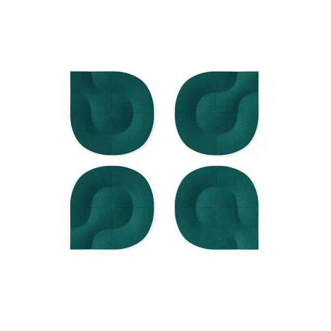 Truchet Sound Absorbing Acoustic Tiles & Wall Panels
