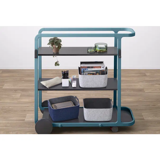 Steelcase Flex Carts | Mobile Office Cart & Whiteboard Storage