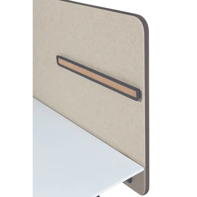 Divisio Frameless Screen & Space Divider | Acoustic Desk Screen