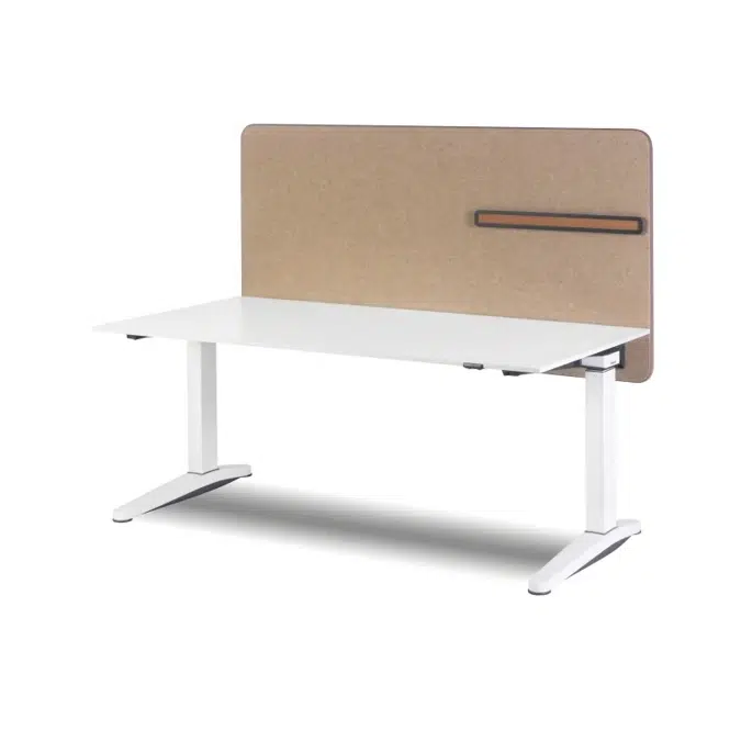 Divisio Frameless Screen & Space Divider | Acoustic Desk Screen