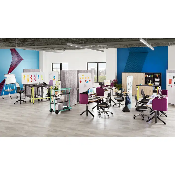 Steelcase Flex Electric Height-Adjustable Office Desk