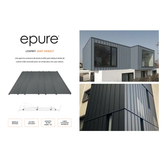 Wall Cladding  Siding panels EPURE