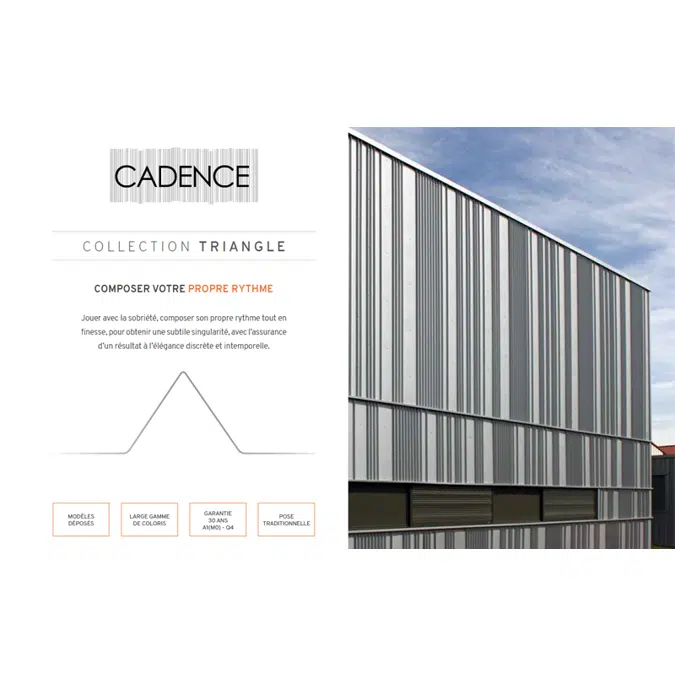 Wall Cladding panels CADENCE