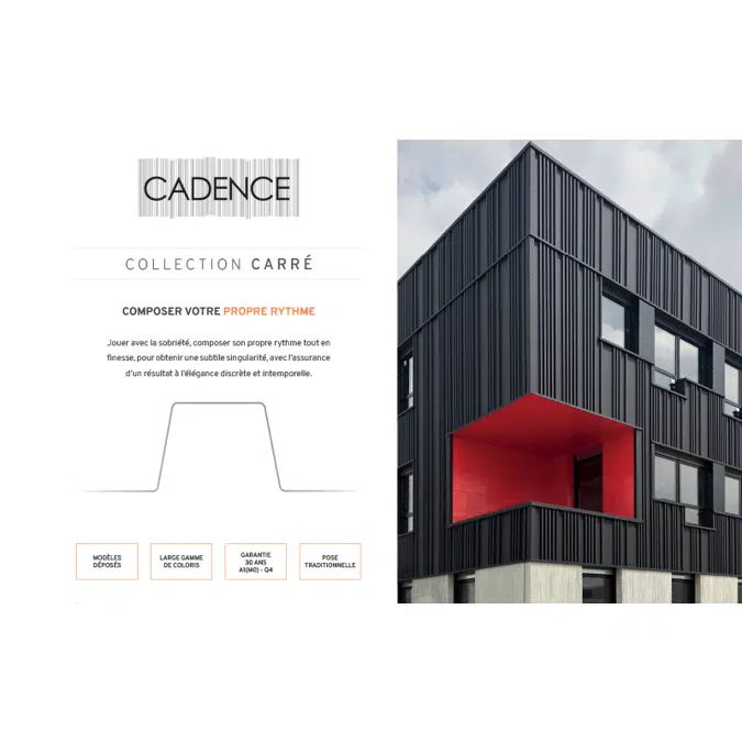 Wall Cladding panels CADENCE