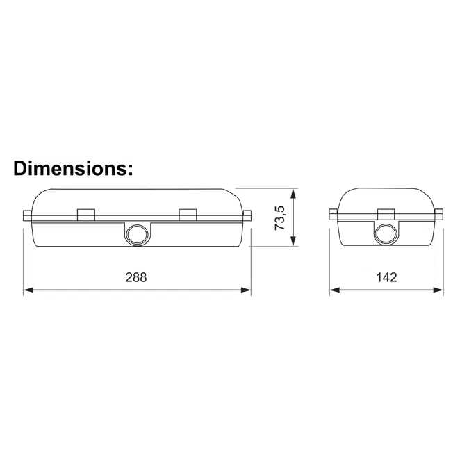 L Basic Led estanco (IP67)