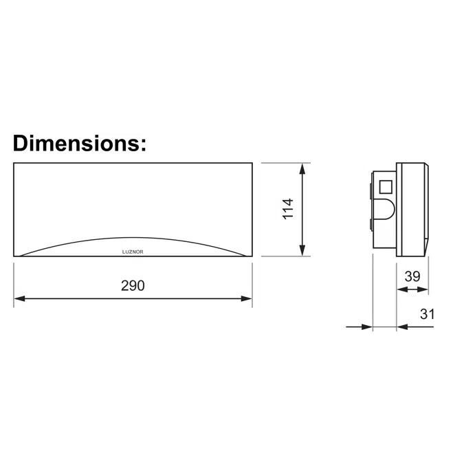 G Led (recessed mounted)