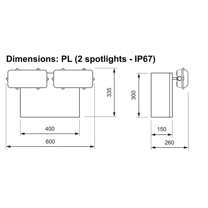 PL series watertight (IP66)