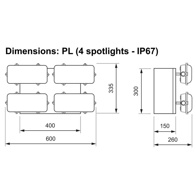 PL series watertight (IP66)