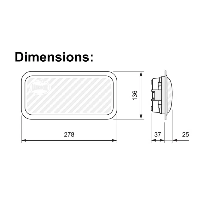 L Basic Led (Recessed mounted)