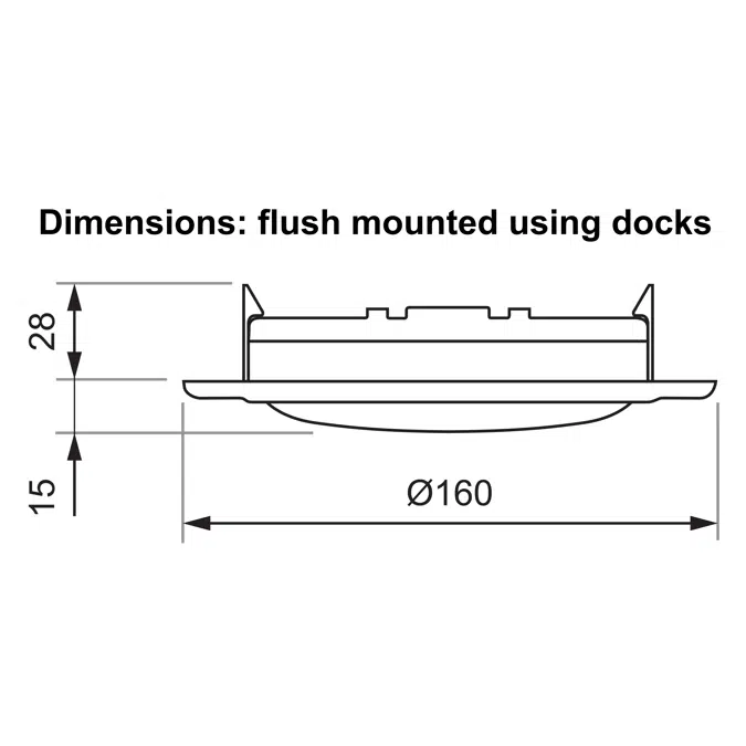 Orión (flush mounted)