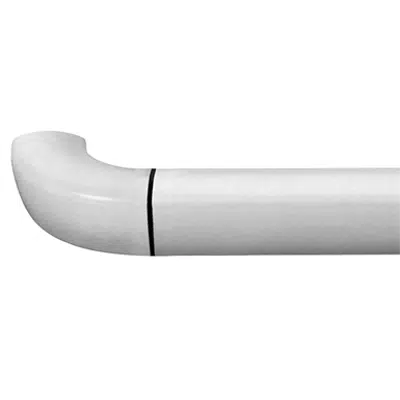 imazhi i LINEA'TOUCH ANODISED - Trilobed aluminium handrail 40 mm width