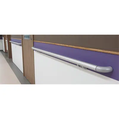 Image for ESCORT ANODISED - Aluminium round handrail diameter 40 mm