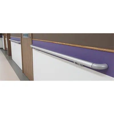 изображение для ESCORT ANODISED - Aluminium round handrail diameter 40 mm