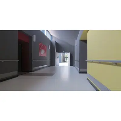 ESCORT PVC SHEATED - Round handrail diameter 40 mm图像