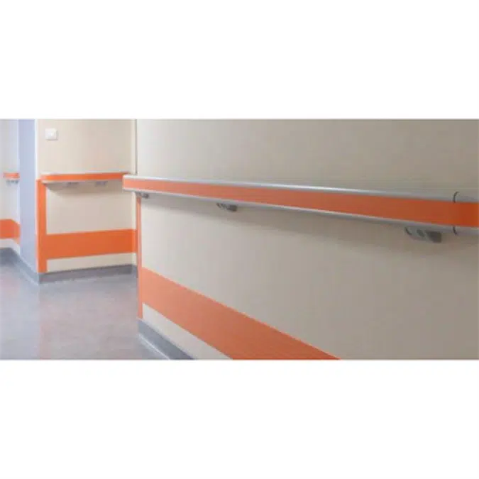 STARLINE PVC SHEATED - Handrail with PVC band