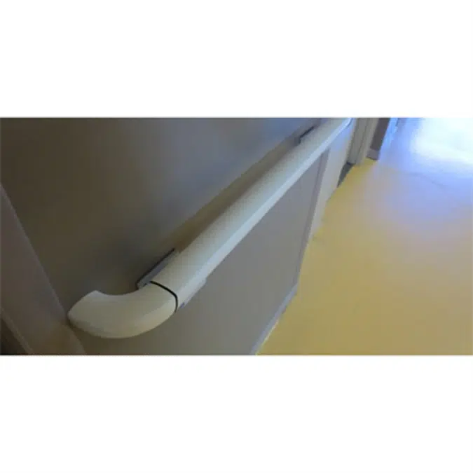 LINEA'TOUCH PVC SHEATED - Trilobed handrail 40 mm width