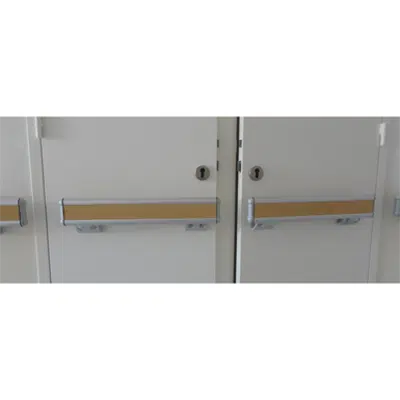 STARLINE DECOTREND - Aluminium handrail with trend effect band图像
