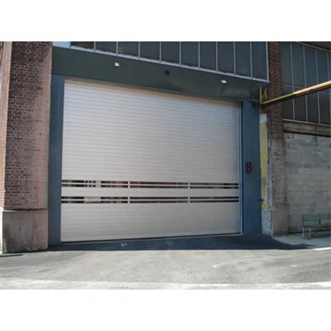 BIM objects - Free download! ASSA ABLOY RR3000 XXL high speed door ...