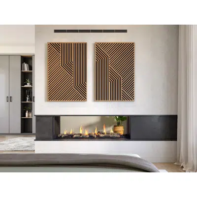 imagem para Regency® City Series™ Seattle See-Through 60 Gas Fireplace
