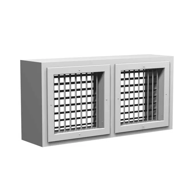 150 - Heavy Duty Louvered Supply Grille