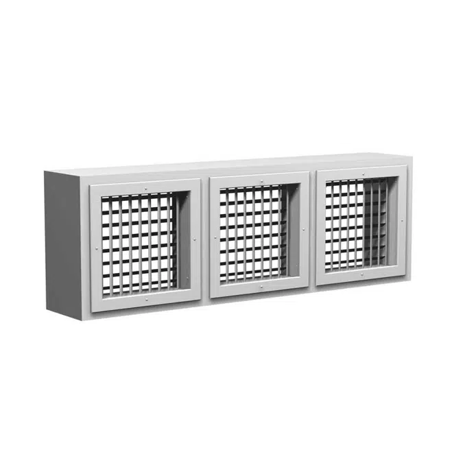 150 - Heavy Duty Louvered Supply Grille