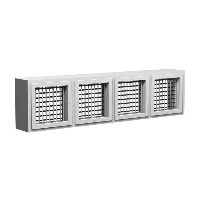 150 - Heavy Duty Louvered Supply Grille