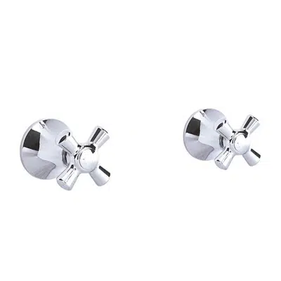 Image for 8” Helvetia two handle valve only trim