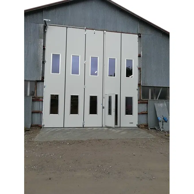 Q-Door QF5 Manually operated folding door