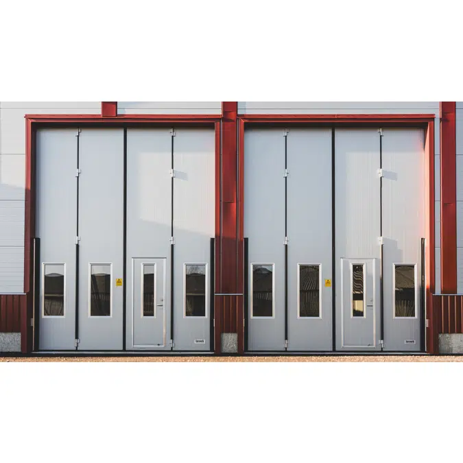 Q-Door QF4 Electrically operated folding door