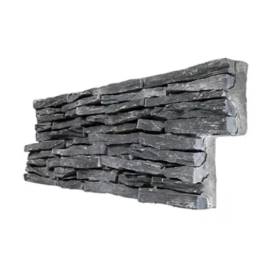 Stonepanel Jet Dark Thin Set için görüntü