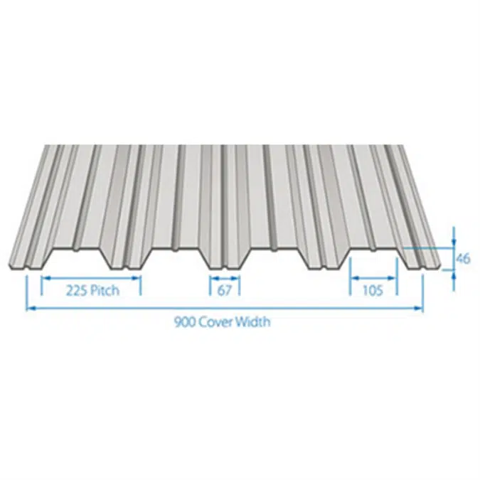 RoofDek D46 (Shallow Deck) - Structural decking for roofs