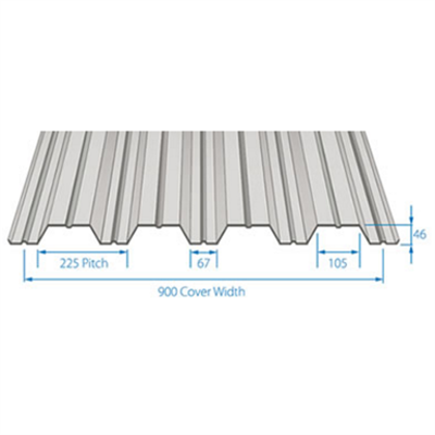 RoofDek D46 (Shallow Deck) - Structural decking for roofs图像