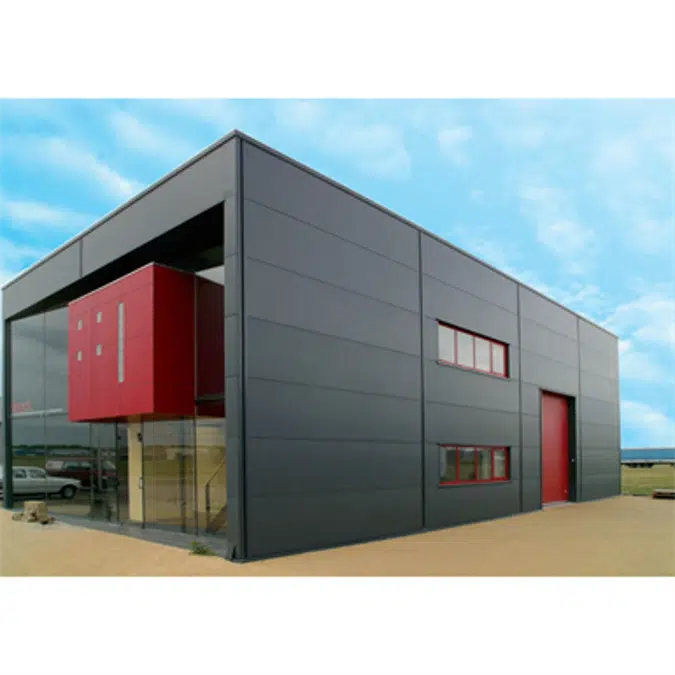 Fischer Profil FischeTHERM Sandwich Panels - Wall panel system