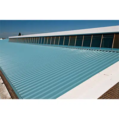 画像 Trisobuild - Roof System - Built-up system of colorcoat profiled sheet with internal liner and insulation