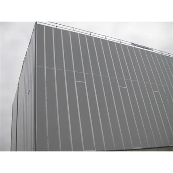 SAB Sandwich Panels - Carrier Through fix wall cladding panel system