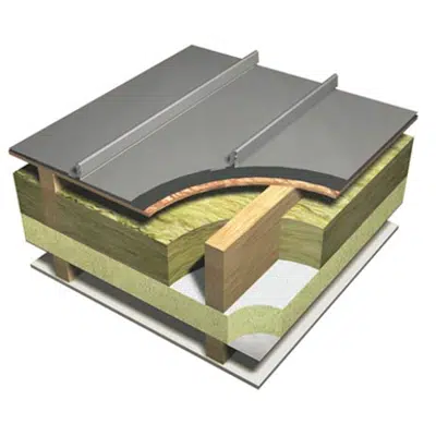 billede til Catnic Urban Cold Roof - standing seam roof and wall cladding system