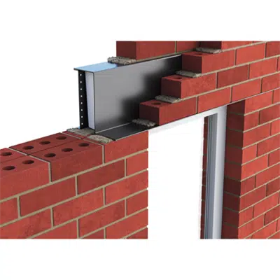 Image for Catnic CN81 - External solid wall Classic Box Lintels