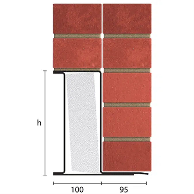 Catnic CN81 - External solid wall Classic Box Lintels